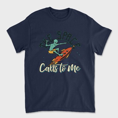 Alien Space Call Me, Tricou Barbati (Unisex)