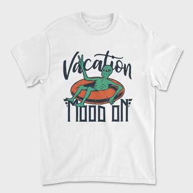 Alien Vacation Float, Tricou Barbati (Unisex)