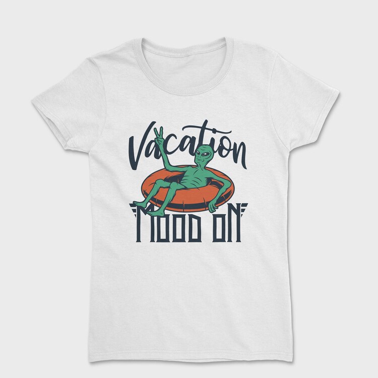 Alien Vacation Float, Tricou Femei