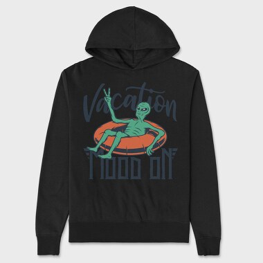 Alien Vacation Float, Hanorac Oversize Barbati (Unisex)