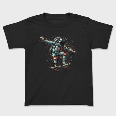 Astronaut Skateboarding, Tricou Copii