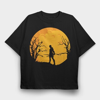 Autumn Wanderer, Tricou Oversize Barbati (Unisex)