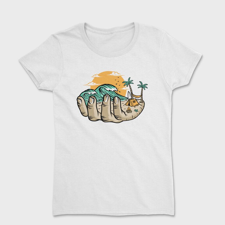 Beach Hand Tent, Tricou Femei