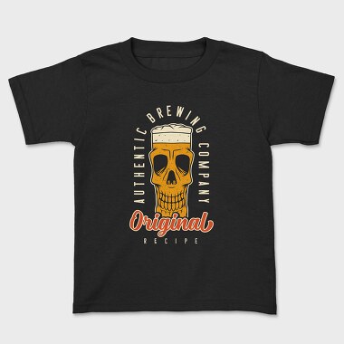 Beer Skull Original, Tricou Copii