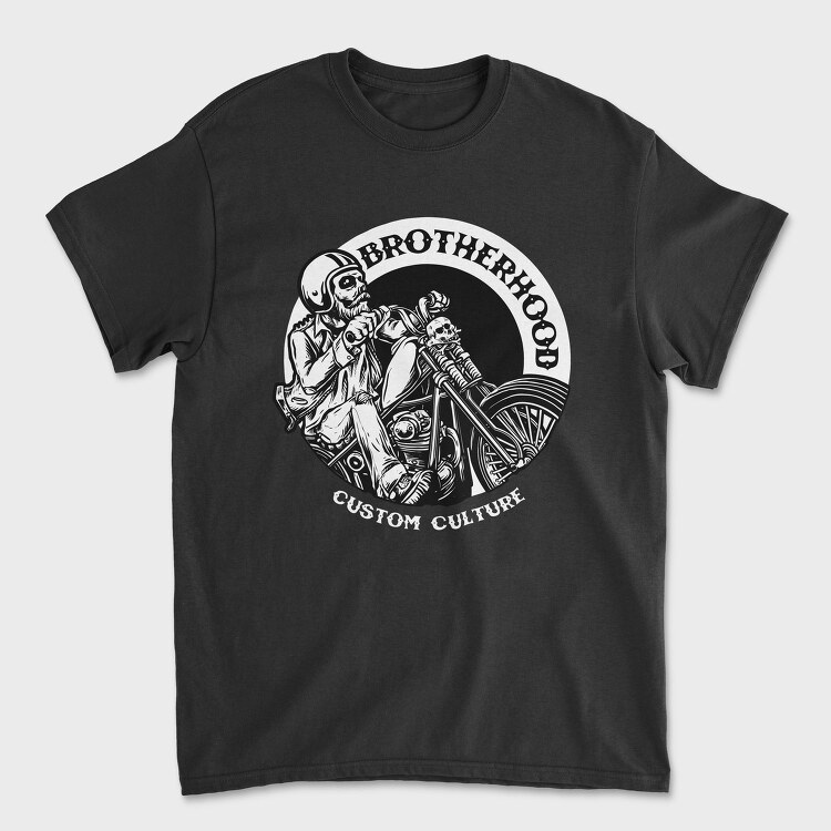 Biker Brotherhood, Tricou Barbati (Unisex)