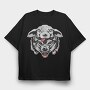 Bloody Dog Roar, Tricou Oversize Barbati (Unisex)