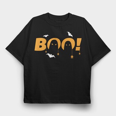 Boo Ghost Spiders, Tricou Oversize Barbati (Unisex)