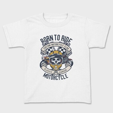 Born To Ride Custom Garage, Tricou Copii