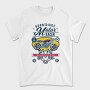Born To Ride Racer, Tricou Barbati (Unisex)