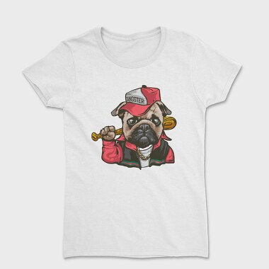 Pug Gangster Bone, Tricou Femei