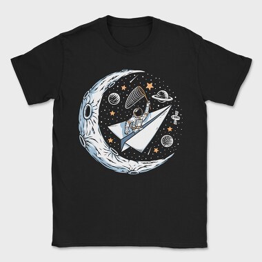 Moon Rocket Dreams, Tricou Barbati (Unisex)