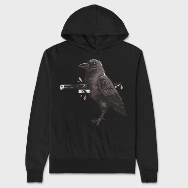 Ravens Blood, Hanorac Oversize Barbati (Unisex)