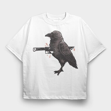 Ravens Blood, Tricou Oversize Barbati (Unisex)