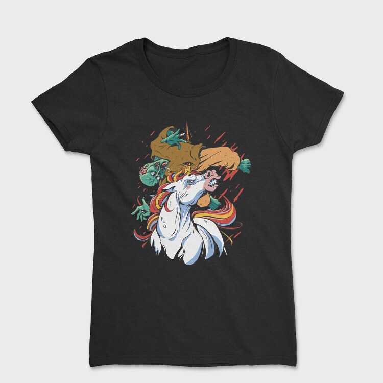 Unicorn Zombies, Tricou Femei