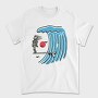 Skeleton Wave Ride, Tricou Barbati (Unisex)