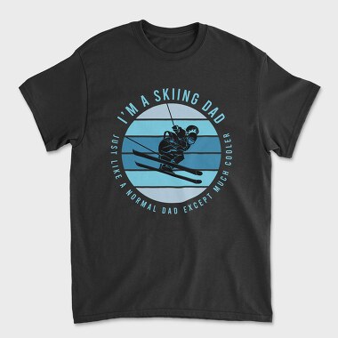 Ski Dad Cooler, Tricou Barbati (Unisex)