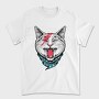 Skull Bandit Cat, Tricou Barbati (Unisex)