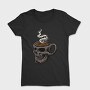 Skull Coffee Steamer, Tricou Femei
