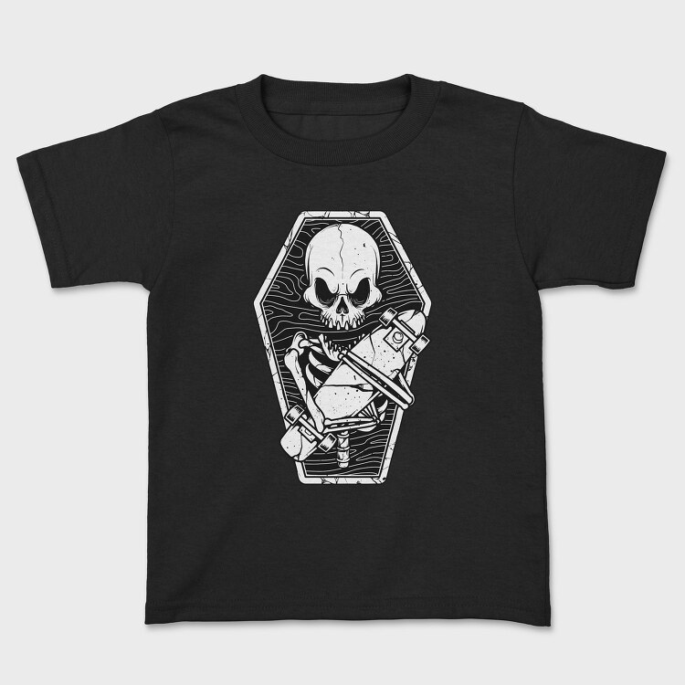 Skull Coffin Cross, Tricou Copii