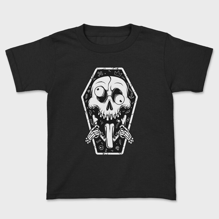Skull Coffin Vibes, Tricou Copii