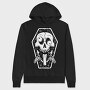 Skull Coffin Vibes, Hanorac Oversize Barbati (Unisex)