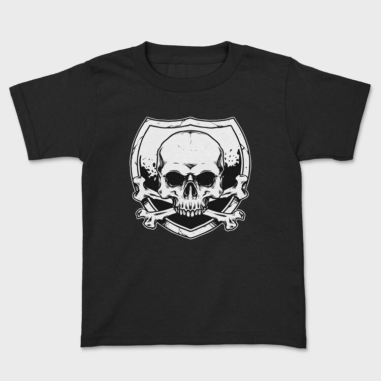 Skull Crossbones Shield, Tricou Copii