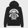 Skull Mountain Pipe, Hanorac Oversize Barbati (Unisex)