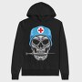 Skull Nurse Syringe, Hanorac Oversize Barbati (Unisex)