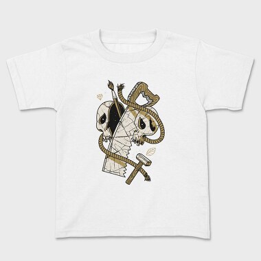 Skull Rope Brush, Tricou Copii