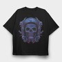 Skullmechhelmet, Tricou Oversize Barbati (Unisex)