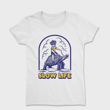 Slow Turtle Ride, Tricou Femei