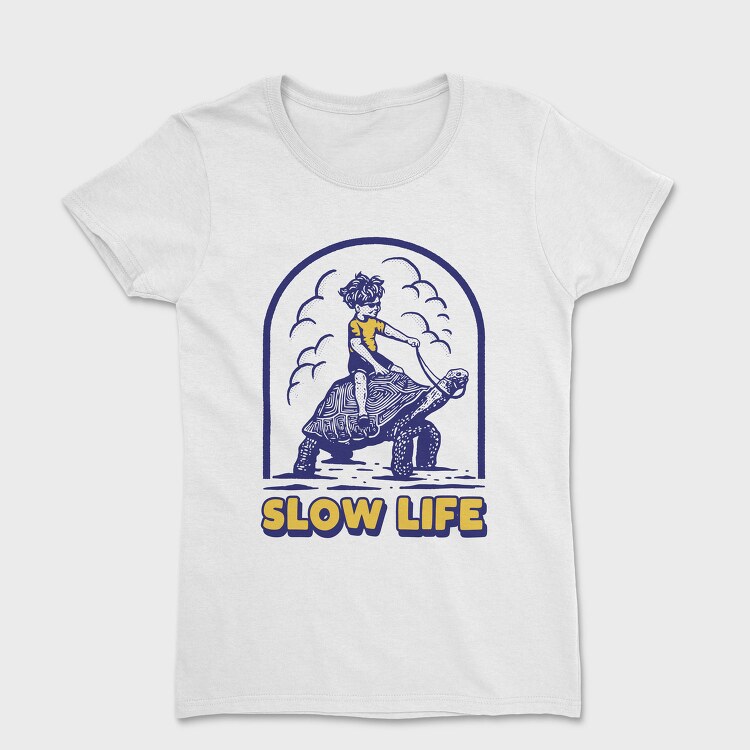 Slow Turtle Ride, Tricou Femei