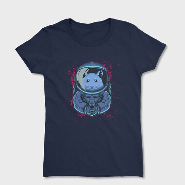 Space Cat Astronaut, Tricou Femei
