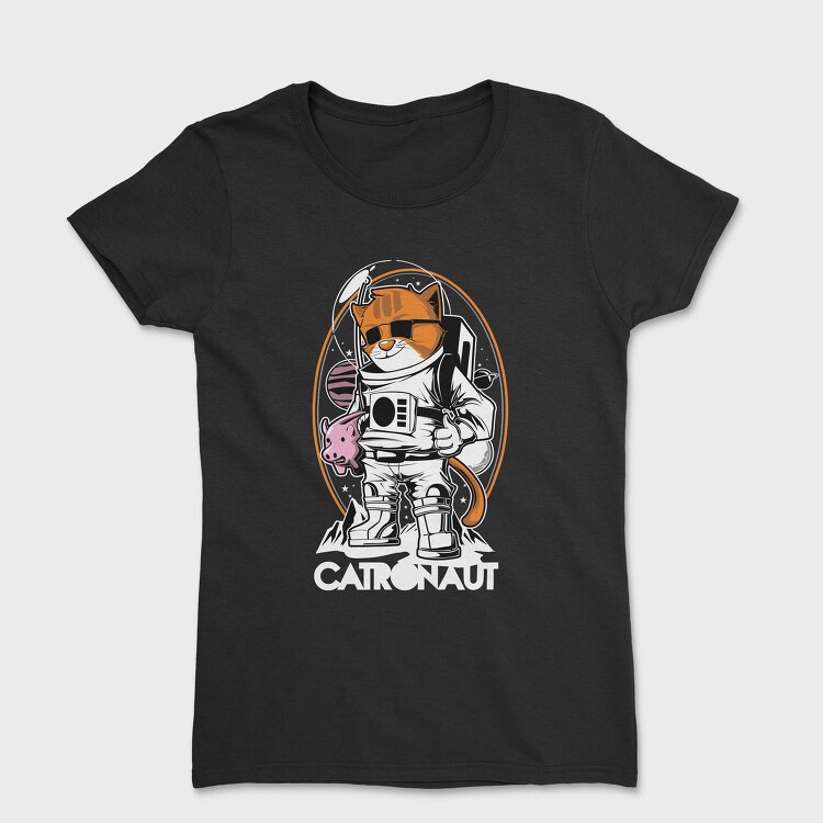 Space Cat Explorer, Tricou Femei