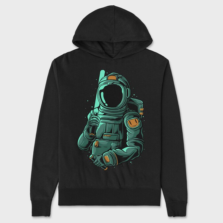 Space Diver, Hanorac Oversize Barbati (Unisex)