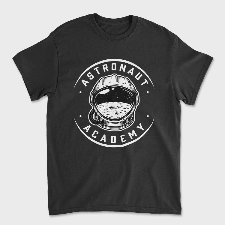 Space Helmet Moon, Tricou Barbati (Unisex)