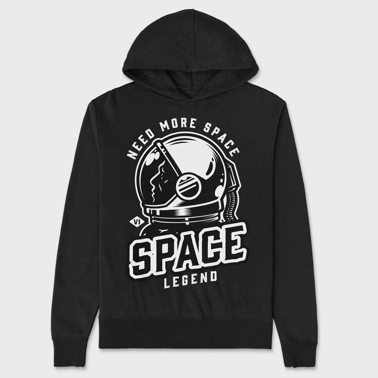 Space Helmet Vi, Hanorac Oversize Barbati (Unisex)