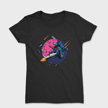 Space Rocket Astronaut, Tricou Femei