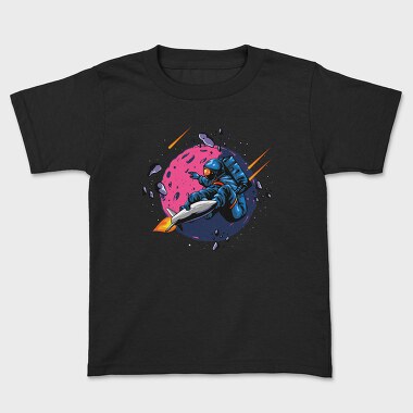 Space Rocket Astronaut, Tricou Copii