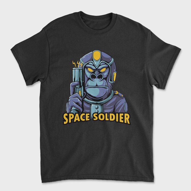 Space Soldier, Tricou Barbati (Unisex)