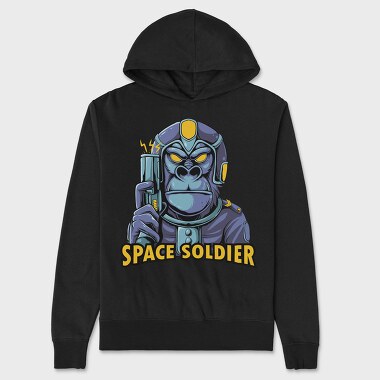 Space Soldier, Hanorac Oversize Barbati (Unisex)