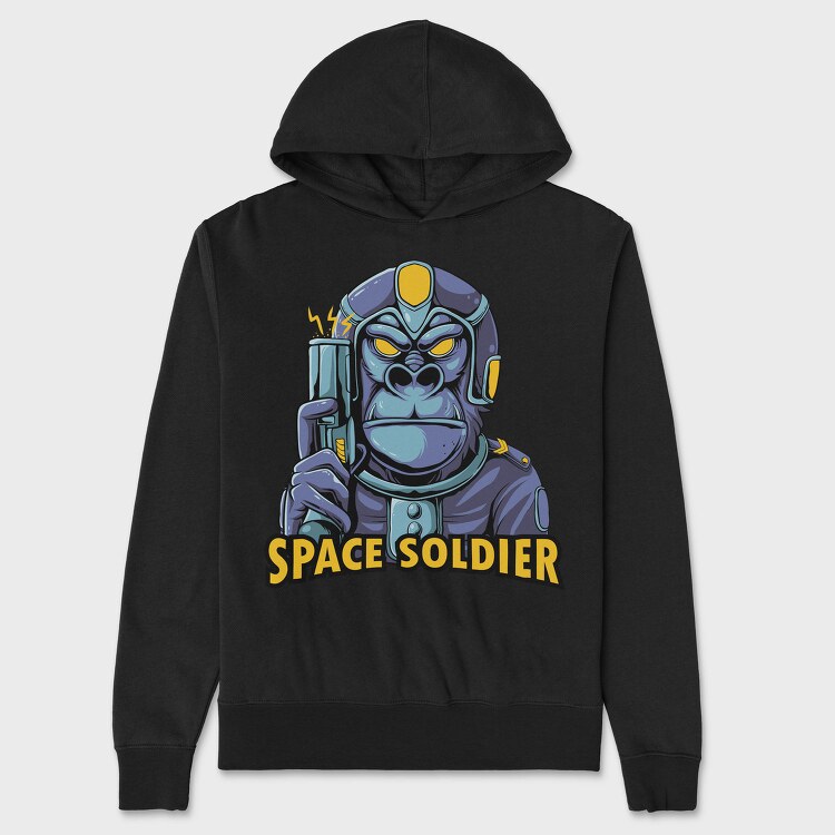 Space Soldier, Hanorac Oversize Barbati (Unisex)