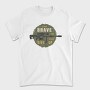 Stay Brave Never Give Up, Tricou Barbati (Unisex)