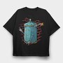 Burning Spray Can, Tricou Oversize Barbati (Unisex)