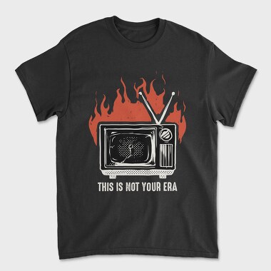 Burning Tv Era, Tricou Barbati (Unisex)