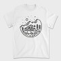 Camper Night Adventure, Tricou Barbati (Unisex)