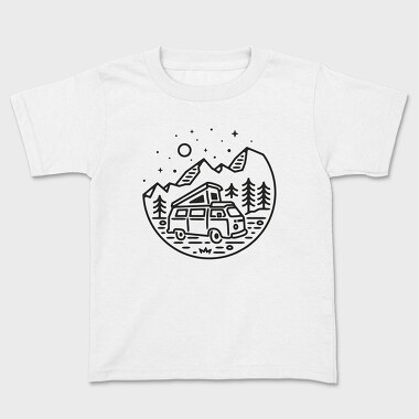 Camper Night Adventure, Tricou Copii