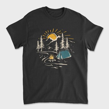 Campfire Dreams, Tricou Barbati (Unisex)