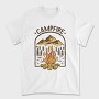 Campfire Mountain Adventure, Tricou Barbati (Unisex)