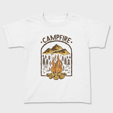 Campfire Mountain Adventure, Tricou Copii